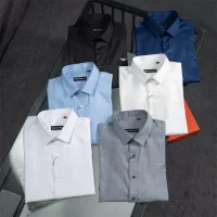 $40.00 USD Armani Shirts Long Sleeved For Men #1321467