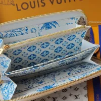 $85.00 USD Louis Vuitton AAA Quality Wallets #1321783