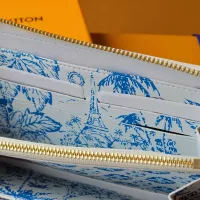 $85.00 USD Louis Vuitton AAA Quality Wallets #1321783