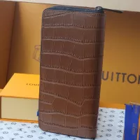 $92.00 USD Louis Vuitton AAA Quality Wallets For Men #1321800