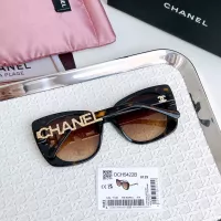 $64.00 USD Chanel AAA Quality Sunglasses #1323095