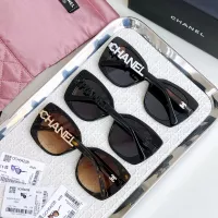 $64.00 USD Chanel AAA Quality Sunglasses #1323095