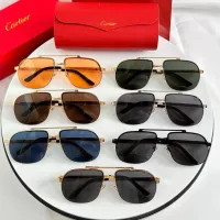 $52.00 USD Cartier AAA Quality Sunglassess #1323527