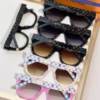$64.00 USD Louis Vuitton AAA Quality Sunglasses #1323805
