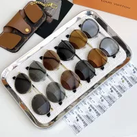 $60.00 USD Louis Vuitton AAA Quality Sunglasses #1323815