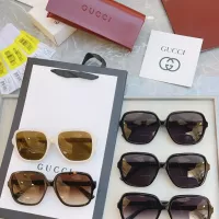 $56.00 USD Gucci AAA Quality Sunglasses #1324842