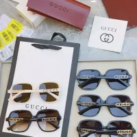$56.00 USD Gucci AAA Quality Sunglasses #1324842