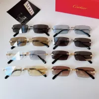 $68.00 USD Cartier AAA Quality Sunglassess #1324912