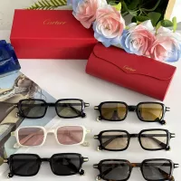 $60.00 USD Cartier AAA Quality Sunglassess #1325013
