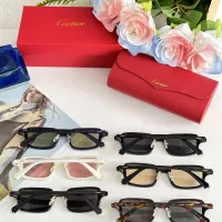 $60.00 USD Cartier AAA Quality Sunglassess #1325013
