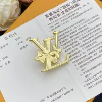 $23.00 USD Louis Vuitton LV Brooches For Women #1326025