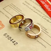 $23.00 USD Cartier Rings For Unisex #1326485