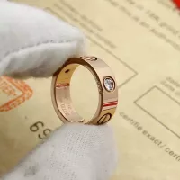 $23.00 USD Cartier Rings In Rose Gold For Unisex #1326486