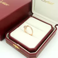 $25.00 USD Cartier Rings In Rose Gold #1326519
