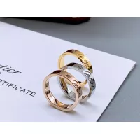 $23.00 USD Cartier Rings In Rose Gold #1326594