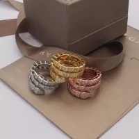 $32.00 USD Bvlgari Rings In Rose Gold For Women #1326952