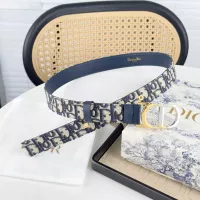 $56.00 USD Christian Dior AAA Quality Belts In 3.0cm For Women #1327173