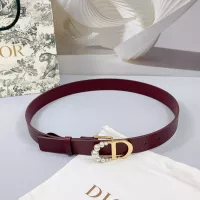 $60.00 USD Christian Dior AAA Quality Belts In 3.0cm For Women #1327209