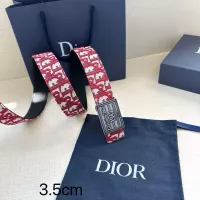 $60.00 USD Christian Dior AAA Quality Belts In 3.5cm For Men #1327295