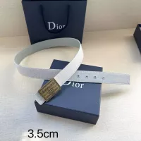 $60.00 USD Christian Dior AAA Quality Belts In 3.5cm For Men #1327296