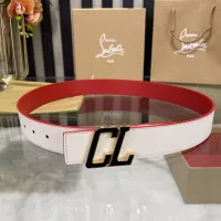 $72.00 USD Christian Louboutin CL AAA Quality Belts In 3.5cm For Men #1327345