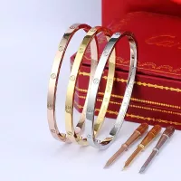 $29.00 USD Cartier bracelets In Rose Gold #1327522