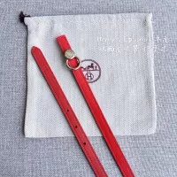 $52.00 USD Hermes AAA Quality Belts In 1.3cm For Women #1327540