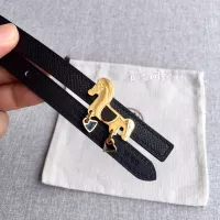 $52.00 USD Hermes AAA Quality Belts In 1.3cm For Women #1327552