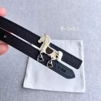 $52.00 USD Hermes AAA Quality Belts In 1.3cm For Women #1327553