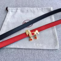 $52.00 USD Hermes AAA Quality Belts In 1.3cm For Women #1327560
