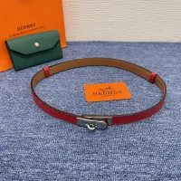 $72.00 USD Hermes AAA Quality Belts In 2.0cm For Women #1327593