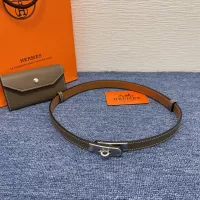 $72.00 USD Hermes AAA Quality Belts In 2.0cm For Women #1327601
