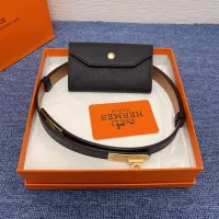 $72.00 USD Hermes AAA Quality Belts In 2.0cm For Women #1327610