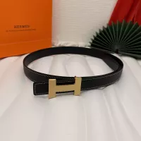 $52.00 USD Hermes AAA Quality Belts In 2.5cm For Women #1327626