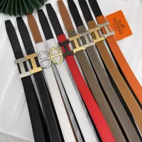 $52.00 USD Hermes AAA Quality Belts In 2.5cm For Women #1327626