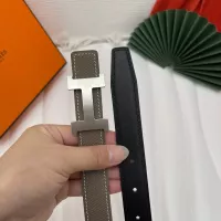 $52.00 USD Hermes AAA Quality Belts In 2.5cm For Women #1327636