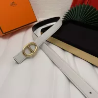 $52.00 USD Hermes AAA Quality Belts In 2.5cm For Women #1327640