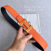 $52.00 USD Hermes AAA Quality Belts In 3.8cm For Men #1327658