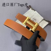 $52.00 USD Hermes AAA Quality Belts In 3.8cm For Men #1327697