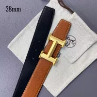 $52.00 USD Hermes AAA Quality Belts In 3.8cm For Men #1327697