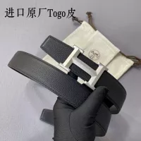 $52.00 USD Hermes AAA Quality Belts In 3.8cm For Men #1327701