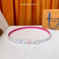 $56.00 USD Louis Vuitton AAA Quality Belts In 2.0cm For Women #1327937