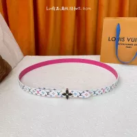 $56.00 USD Louis Vuitton AAA Quality Belts In 2.0cm For Women #1327938