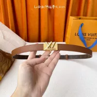 $72.00 USD Louis Vuitton AAA Quality Belts In 2.0cm For Women #1327948