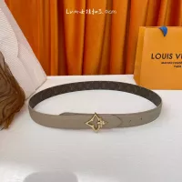 $56.00 USD Louis Vuitton AAA Quality Belts In 3.0cm For Women #1327951