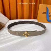 $56.00 USD Louis Vuitton AAA Quality Belts In 3.0cm For Women #1327954