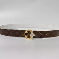 $56.00 USD Louis Vuitton AAA Quality Belts In 3.0cm For Women #1327999