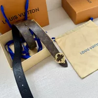 $56.00 USD Louis Vuitton AAA Quality Belts In 3.0cm For Women #1328010