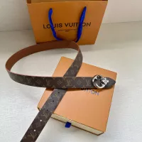 $56.00 USD Louis Vuitton AAA Quality Belts In 3.0cm For Women #1328016