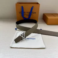 $56.00 USD Louis Vuitton AAA Quality Belts In 3.5cm For Men #1328074